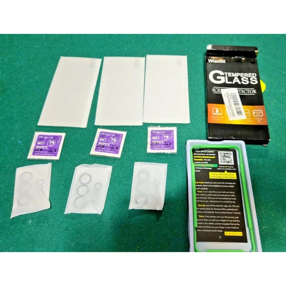 Wiaocit 3 Pack Tempered Glass Screen Samsung Galaxy S26 Ultra-Transparent